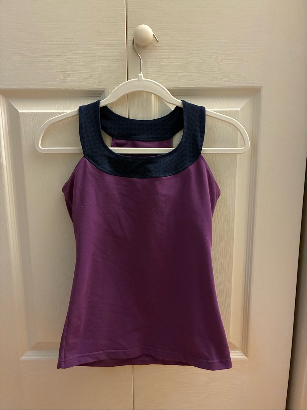 Women’s Zobha Purple Workout/Running Top